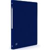 ELBA Classeur souple Yéka, A4, 4 anneaux, bleu