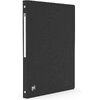 ELBA Classeur souple Yéka A4, 4 anneaux, noir