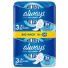 always maxi Serviette hygiénique Night avec ailettes,BigPack