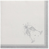 PAPSTAR Serviette 'ROYAL Collection Festivities', argent