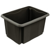 keeeper Boîte de rangement 'emil eco', 15 litres, graphite