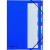 PAGNA trieur DESKORGANIZER Color, 12 poches, bleu