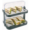 APS Vitrine de buffet DOPPELDECKER, noir