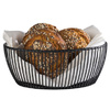 APS Corbeille à pain & à fruits SVART, ovale, 240 x 190 mm