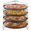APS Support pour 4 plaques à pizza, (L)260x(P)250x(H)260 mm