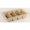 APS Range-couverts BUFFET GN 1/1, 4 compartiments, beige