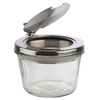 APS Couvercle rabattable pour bocal Weck, acier inoxydable