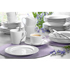Esmeyer Assiette à dessert HEIKE, 190 mm, blanc, set de 6