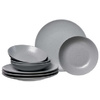 Ritzenhoff & Breker Service de table KITWE Gris, 8 pièces