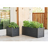tera Bac à plantes 'Trama 002', largeur: 1.000 mm, snow