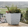 tera Cube à plantes 'Lithos 40', slade stone