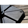 EDA Dalle de lestage pour parasol suspendu, gris foncé
