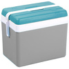EDA Glacière, plastique, 35 litres, gris / bleu lagune