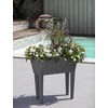 EDA Jardinière 'OSAKA', (L)780 x (H)680 mm, anthracite