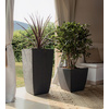 EDA Bac à plantes BASALT Diva, colonne (H)782 mm, anthracite