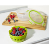 emsa Bol à fruits CLIP & GO, 1,1 litre, transparent/vert