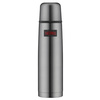 THERMOS Bouteille isotherme Light & Compact, argent, 1L