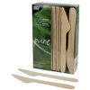 PAPSTAR Couteau en bois 'pure', longueur: 165 mm, par 25