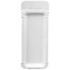 PAPSTAR Assiette carton pour saucisse 'pure', blanc