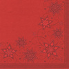 PAPSTAR Serviette à motif de Noël 'Just Stars', rouge