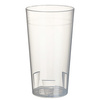 STARPAK Gobelet en plastique PP, 0,3 l, par 10, translucide