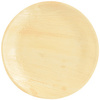 PAPSTAR Assiette feuille de palmier 'pure', rond, 230 mm