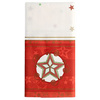 PAPSTAR Serviette à motif de Noël 'Heavenly Stars', blanc