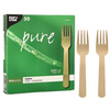 PAPSTAR Fourchette 'pure', longueur: 140 mm, par 50