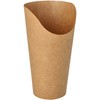 PAPSTAR Pot à wrap, rond, 590 ml, brun