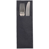 STARPAK Serviette pochette 'DAILY Collection', noir