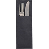 STARPAK Serviette pochette 'DAILY Collection', noir