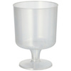 PAPSTAR Verre à vin en PP réutilisable, 0,2 l, 10 pièces