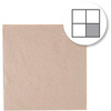 NATURE Star Serviette de table nature, 240 x 240 mm