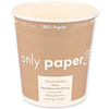 NATURE Star Gobelet à soupe Only Paper, rond, 450 ml, marron