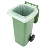 bioMAT Sac compostable, 120 litres, vert