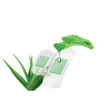Lifemed Pansements 'Aloe vera', pack de 10, blanc