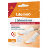 Lifemed Patch chauffant pour orteils, 70 x 95 mm, blanc