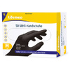 Lifemed Gant en nitrile, noir, sans poudre, taille S