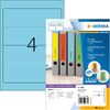 HERMA Etiquette dos de classeur SPECIAL, 192 x 61 mm, bleu