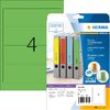 HERMA Etiquette dos de classeur SPECIAL, 192 x 61 mm, vert