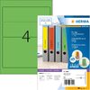 HERMA Etiquette dos de classeur SPECIAL, 192 x 61 mm, vert