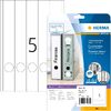 HERMA Etiquette dos de classeur SPECIAL, 297 x 38 mm, blanc