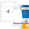 HERMA Etiquette dos de classeur SPECIAL, 192 x 61 mm, blanc