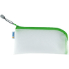 HERMA Pochette à fermeture à zip 'Mesh Bags', vert