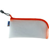 HERMA Pochette à fermeture à zip 'Mesh Bags', orange
