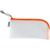 HERMA Pochette à fermeture à zip 'Mesh Bags', orange