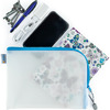 HERMA Pochette à fermeture à zip 'Mesh Bags', A5, bleu