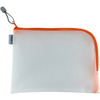 HERMA Pochette à fermeture à zip 'Mesh Bags', A5, orange