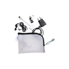 HERMA Pochette à fermeture à zip 'Mesh Bags', A6, noir