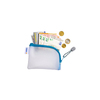 HERMA Pochette à fermeture à zip 'Mesh Bags', A7, bleu